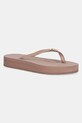 Šľapky Tommy Hilfiger ELEVATED CHIC BEACH SANDAL plochý béžová FW0FW08523