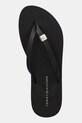 Tommy Hilfiger flip-flop ELEVATED CHIC BEACH SANDAL fekete FW0FW08523