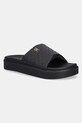 Шлепанцы Tommy Hilfiger PLATFORM MONOGRAM POOLSLIDE до 5 см чёрный FW0FW08526
