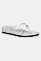 Tommy Hilfiger slapi IM TH CHAINPRINT MIDWEDGE SANDAL coturn alb FW0FW08527