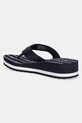 Obuwie Tommy Hilfiger japonki IM TH CHAINPRINT MIDWEDGE SANDAL FW0FW08527 granatowy