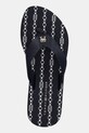 Tommy Hilfiger japonki IM TH CHAINPRINT MIDWEDGE SANDAL granatowy FW0FW08527