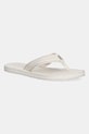 Žabky Tommy Hilfiger TH STRIPES BEACH SANDAL textilní béžová FW0FW08528