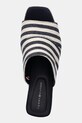 Tommy Hilfiger papuci NAUTICAL STRIPES ESPADRILLE MULE bleumarin FW0FW08666