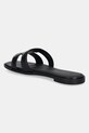 Обувь Кожаные шлепанцы Tommy Hilfiger TH LOGO STRAP MULE FW0FW08671 чёрный