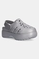 adidas papuci Adilette Clog Platform platformă gri JQ9879