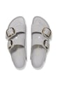 Шкіряні шльопанці Birkenstock Arizona Big Buckle 1029391 сірий