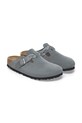 Велурени чехли Birkenstock Boston Braided син 1029086