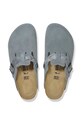 Велурени чехли Birkenstock Boston Braided 1029086 син