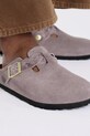 Birkenstock papuci din piele Boston Braided 1029122