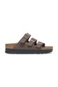 Pantofle Birkenstock Florida III Flex Platform Vegan Birkenstock x Papillio platforma hnědá 1029741