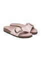 Usnjeni natikači Birkenstock Madrid Big Buckle roza 1029448