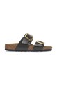 Šľapky Birkenstock Sydney Graceful Cushion Buckle plochý čierna 1029457