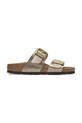 Birkenstock klapki Sydney Graceful Cushion Buckle syntetyczny brązowy 1029372