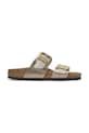 Pantofle Birkenstock Sydney Graceful Cushion Buckle plochý hnědá 1029372