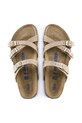 Birkenstock papuci din nubuc Franca SFB 1022973 bej