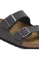 Scarpe Birkenstock ciabatte slide Arizona Birkibuc 1029162 grigio