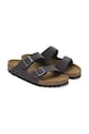 Birkenstock ciabatte slide Arizona Birkibuc grigio 1029162