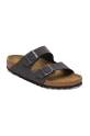 Birkenstock klapki Arizona Birkibuc 1029162 brązowy SS25