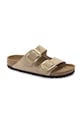 Nubuck παντόφλες Birkenstock Arizona Big Buckle 1023957 μπεζ SS25