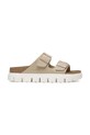 Birkenstock papuci Arizona Chunky Birkenstock x Papillio platformă bej 1029094