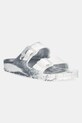 Birkenstock papuci Arizona EVA Metallic sintetic alb 1029660