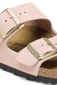 Обувь Замшевые шлепанцы Birkenstock Arizona 1026170 розовый