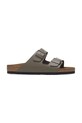 Birkenstock papuci de piele Arizona altele verde 1029155