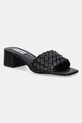 Natikače Steve Madden Cellie široka potpetica crna SM11003805.001