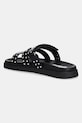 Încălțăminte Steve Madden șlapi de piele Missile-S SM11003772.032 negru