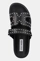 Δερμάτινες παντόφλες Steve Madden Missile-S μαύρο SM11003772.032
