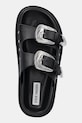 Kožené šľapky Steve Madden Outcast čierna SM11003703.05O