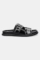 Steve Madden papuci Agent SM11003678.BK1 negru SS25