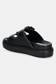 Обувки Кожени чехли Steve Madden Freelance SM11003598.05O черен