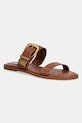 Παντόφλες Steve Madden Strider-E sandal φλατ καφέ SM19000139.247