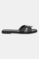 Love Moschino bőr papucs JA28092G1MIA0000 fekete SS25
