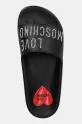 Love Moschino klapki czarny JA28122G1MI13000
