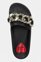 Love Moschino papuci negru JA28132G1MI16000