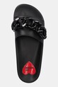 Шльопанці Love Moschino чорний JA28132G1MI17000