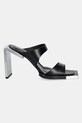Heliot Emil infradito in pelle PRESS25.W.17.003.BLK01 nero SS25