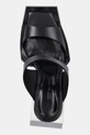 Heliot Emil infradito in pelle nero PRESS25.W.17.003.BLK01