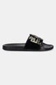 EA7 Emporio Armani papucs AF15118.7X000108 fekete SS25