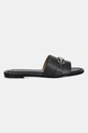 BOSS slapi de piele Emberlyn 50542219.001 negru SS25