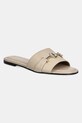BOSS slapi de piele Emberlyn piele bej 50542219.268
