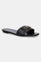 Emporio Armani slapi de piele piele negru X3P846.XF271.00002