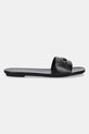 Emporio Armani slapi de piele X3P846.XF271.00002 negru SS25