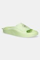 Šľapky adidas by Stella McCartney Slide plochý zelená JI1217