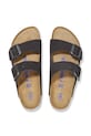 Παπούτσια Nubuck παντόφλες Birkenstock Arizona SFB 1019011 μαύρο