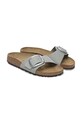 Nubukové šľapky Birkenstock Madrid Big Buckle modrá 1029292