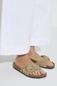 Nubukové šľapky Birkenstock Madrid Big Buckle 1024140